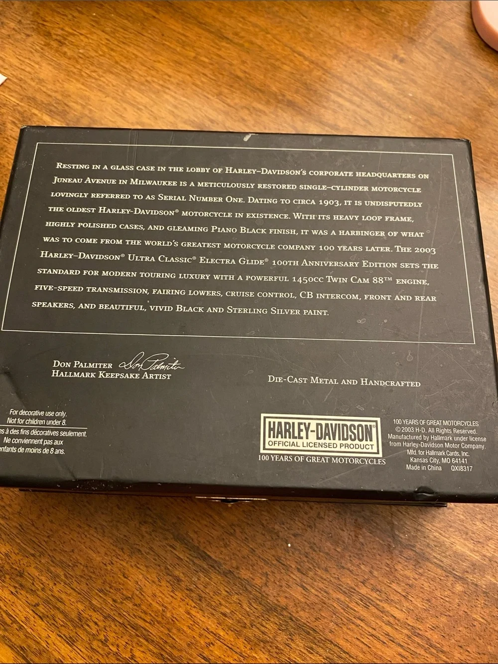 NIB Hallmark Keepsake Ornament-Harley Davidson’s